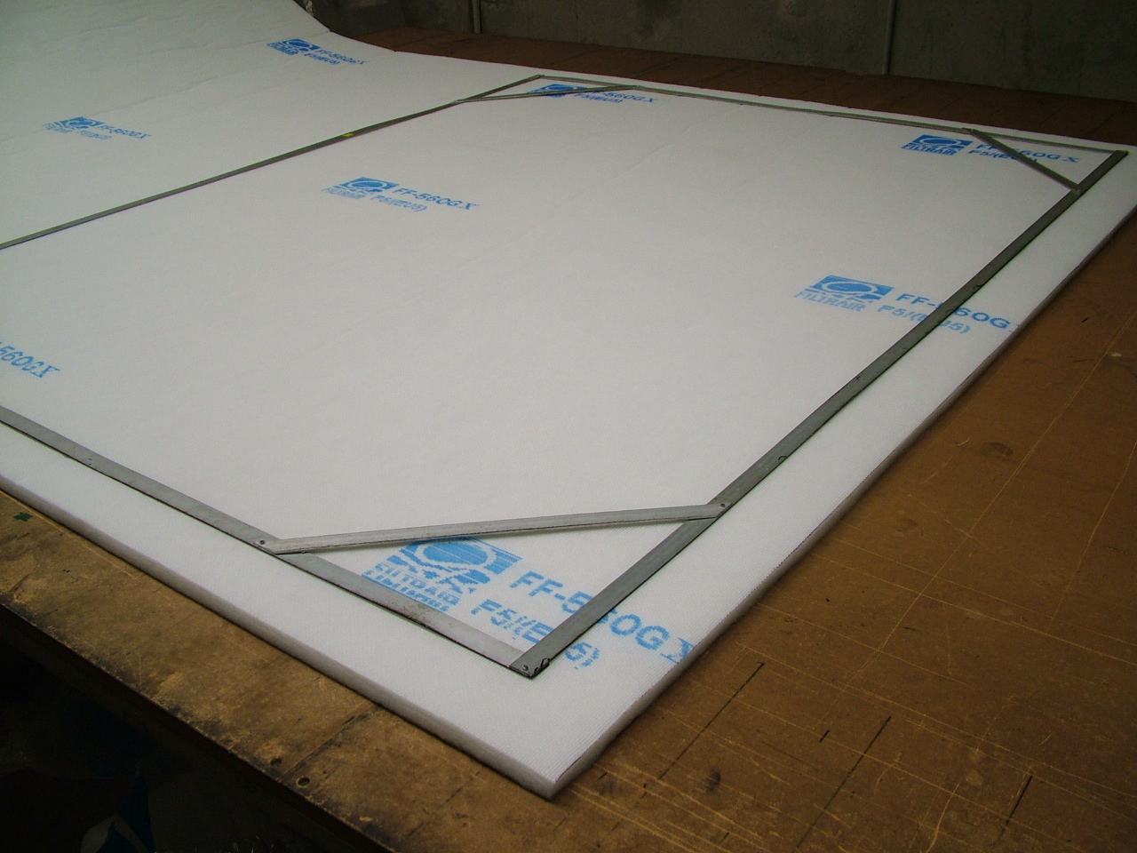 Inlet Filter Pads Cut and Packaged for All Booths